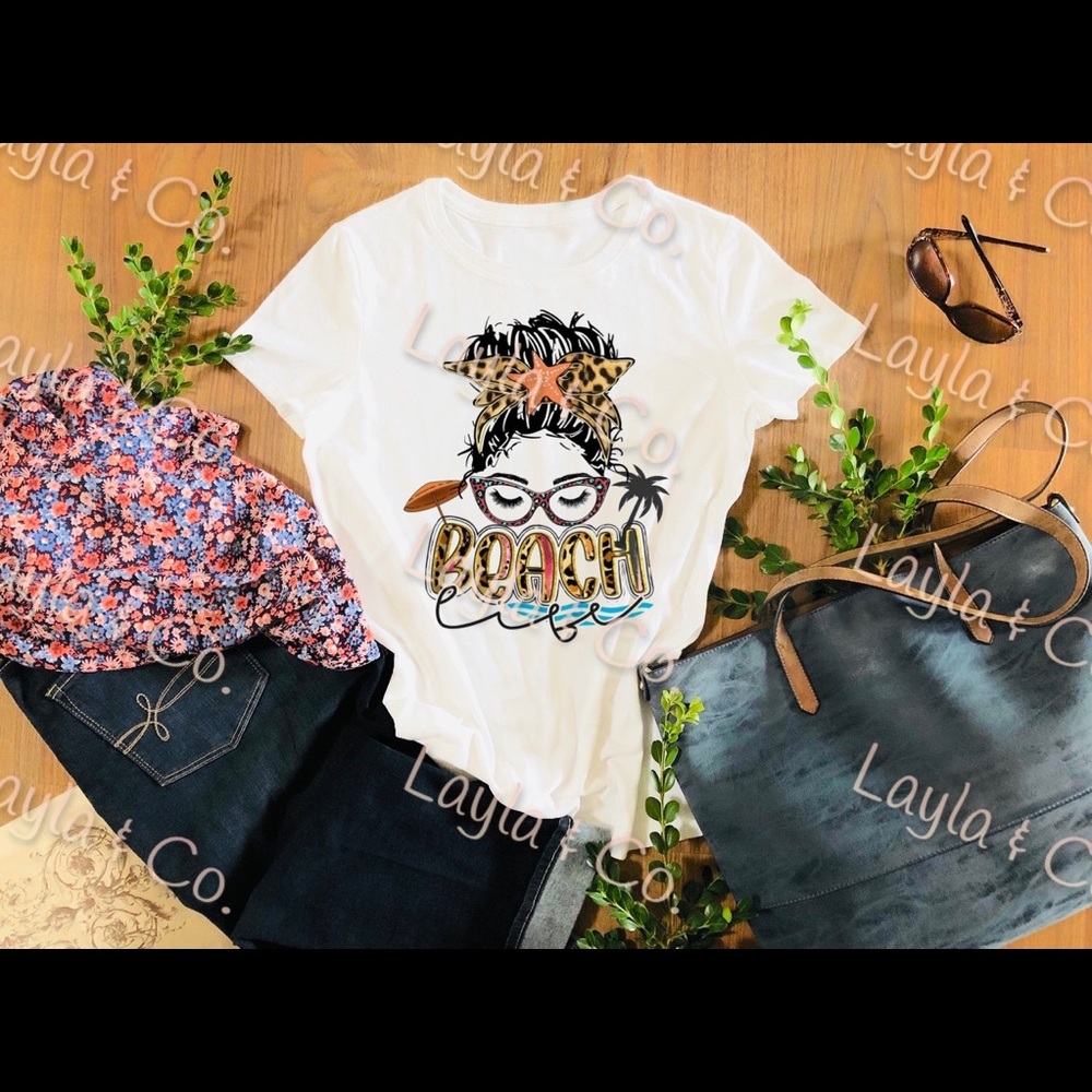 Beach Vibes Tee 🌊